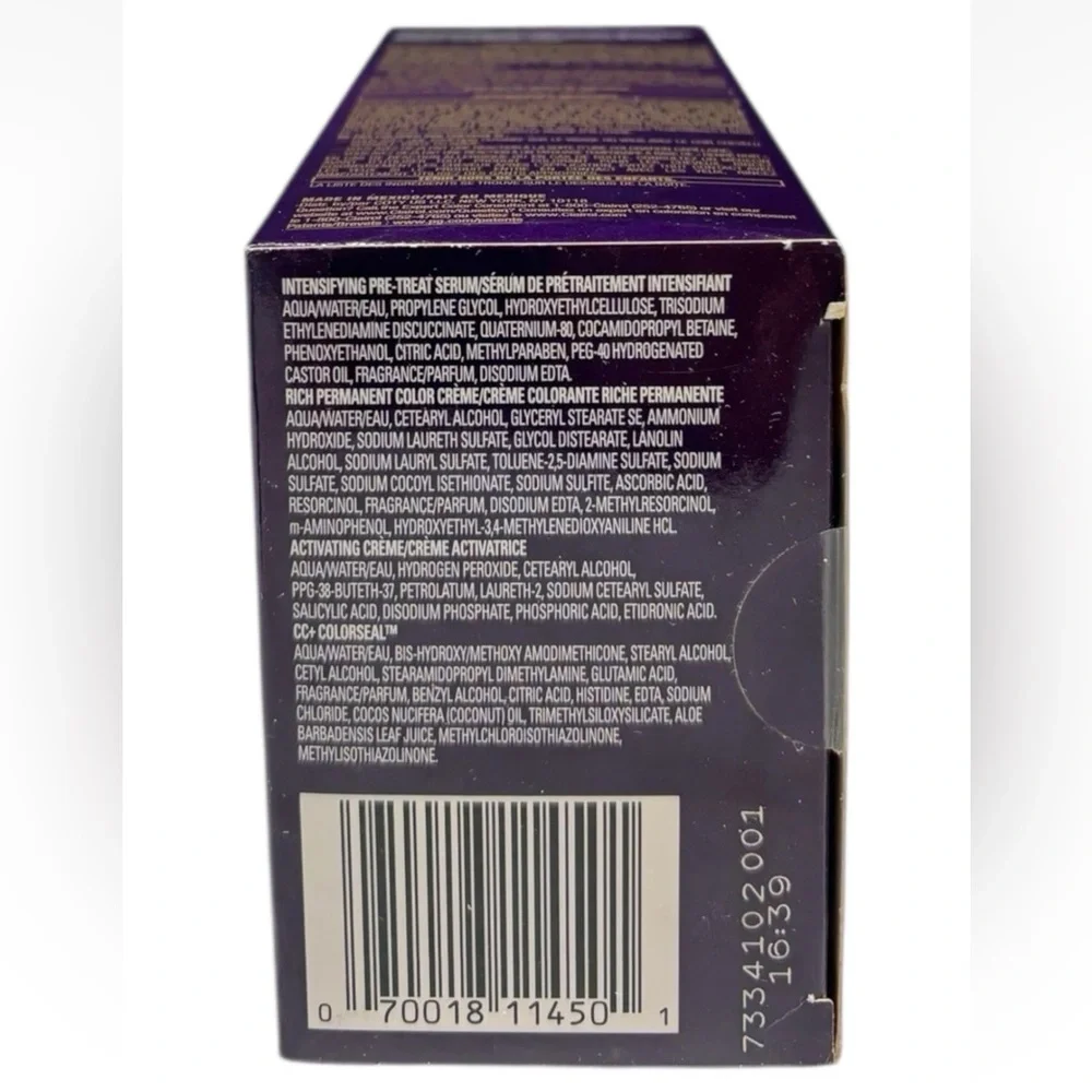 Clairol Age Defy Luminous Permanent Hair Color DARK BLONDE 7 New In Box